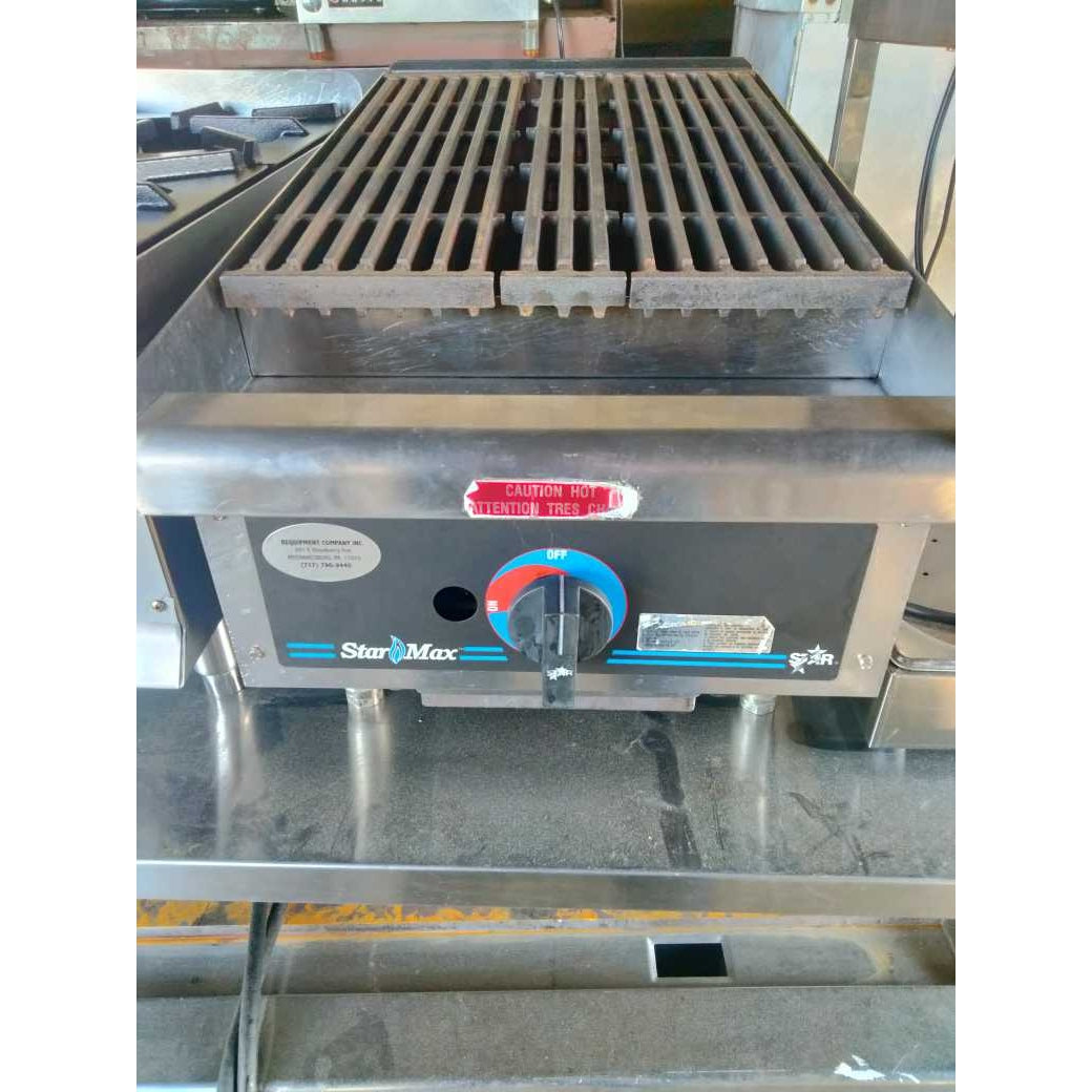 Star 15" Gas Radiant Char Broiler