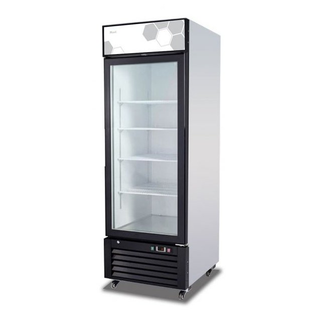 Migali 1-Door Glass Freezer